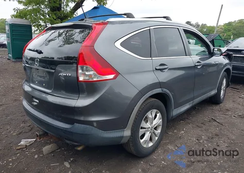 2013 Honda Cr-V Ex-L из США, поврежденный, VIN 2HKRM4H77DH628537
